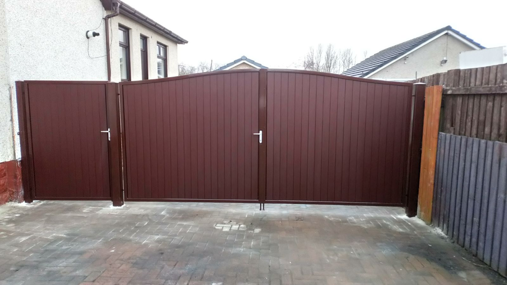 Electric Aluminium Gates Glasgow